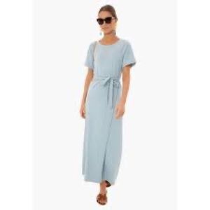 Pomander Place Tuckernuck Women's Slate Blue Sawyer Dress Belted Size S